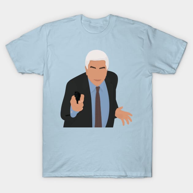 Classic - The Naked Gun - Vintage Digital T-Shirt by WaltTheAdobeGuy